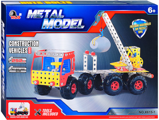 Конструктор металлический «Автокран»