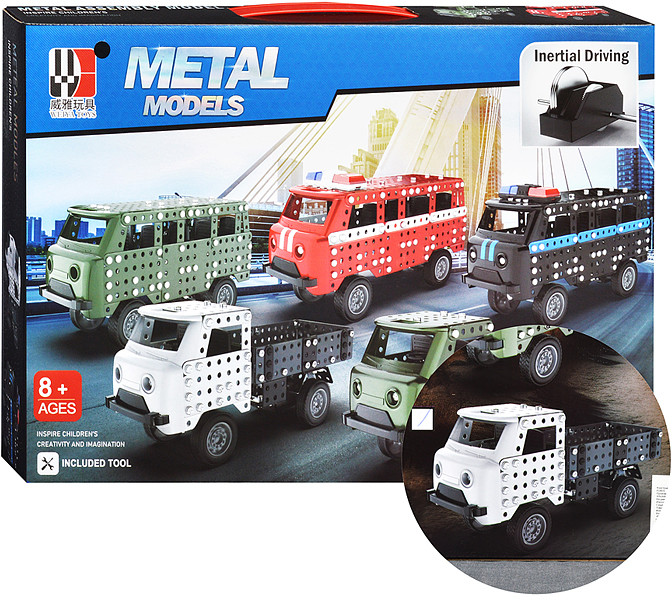 Конструктор металлический «Буханка с кузовом»