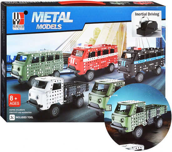 Конструктор металлический «Буханка с кузовом»