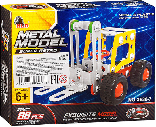 Конструктор металлический «Вилочный погрузчик»