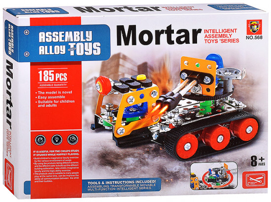 Конструктор металлический «Миномет»