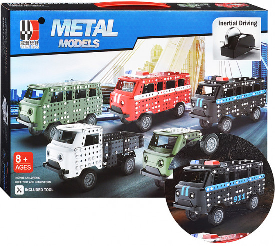 Конструктор металлический «Полицейская Буханка»