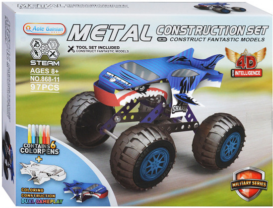 Конструктор металлический «Хищная акула»