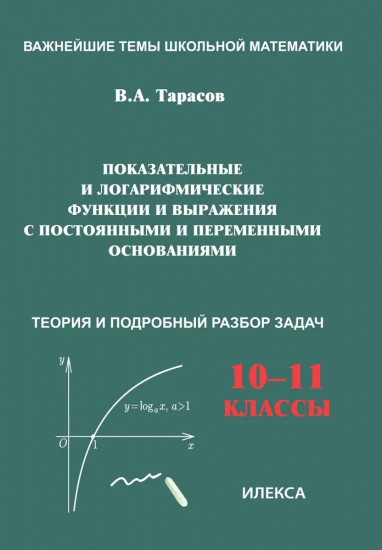 Показательные и логарифмические функции и выражения с постоянными и переменными основаниями