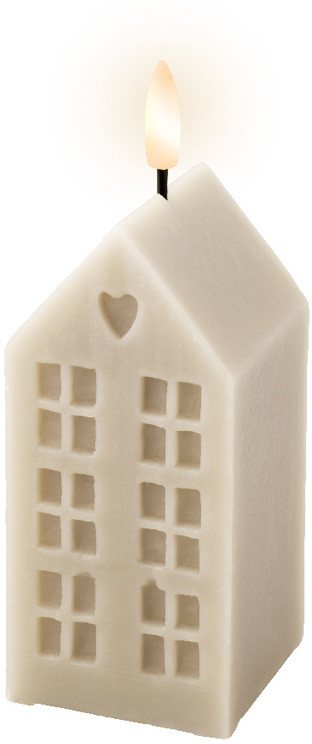 Свеча-светильник светодиодная «Дом из воска» | Lumineo