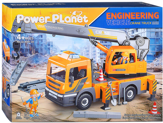 Конструктор «Спецтехника. Раздвижной инженерный кран»