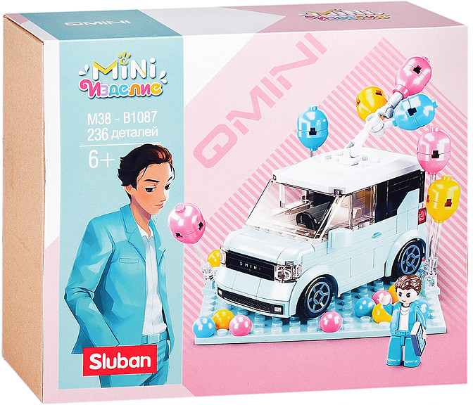Конструктор «Mini. Автомобиль мечты» | SLUBAN
