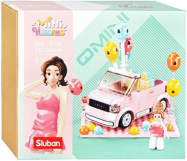 Конструктор «Mini. Автомобиль мечты» | SLUBAN