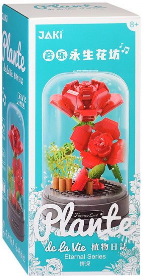 Конструктор «Алая роза в колбе»