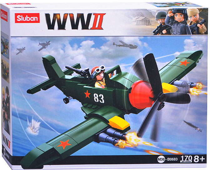 Конструктор «Боевой самолет» | SLUBAN