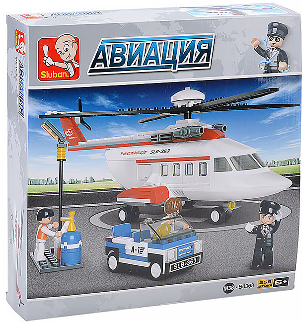 Конструктор «Вертолет» | SLUBAN