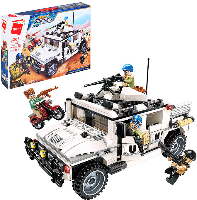 Конструктор «Вооруженный Хаммер» | QMAN