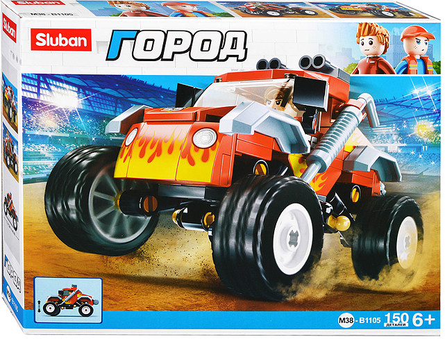 Конструктор «Город. Гоночный джип» | SLUBAN