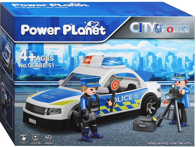 Конструктор «Городская полиция. Дорожный патруль»