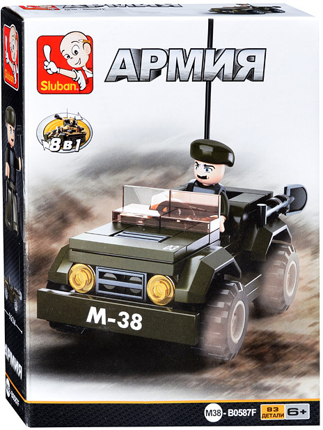 Конструктор «Джип» | SLUBAN