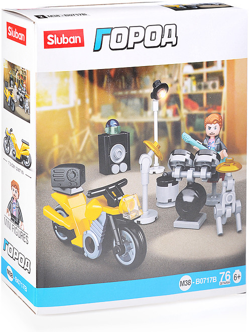 Конструктор «Мотоцикл» | SLUBAN