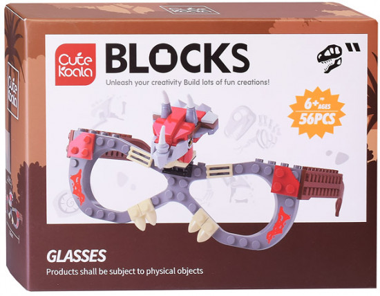 Конструктор «Очки – трицератопс»