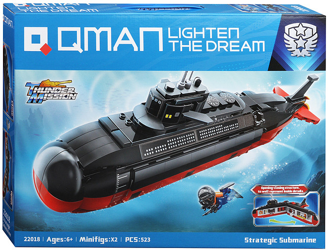 Конструктор «Подводная лодка» | QMAN