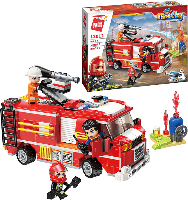 Конструктор «Пожарная машина с водометом» | QMAN