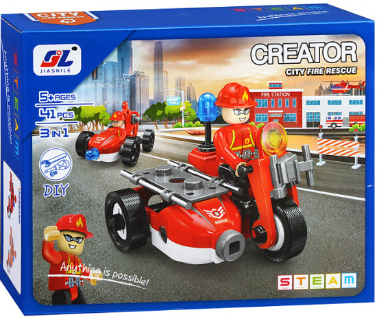 Конструктор «Пожарный транспорт»