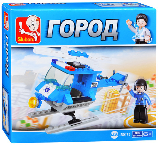 Конструктор «Полицейский вертолет»