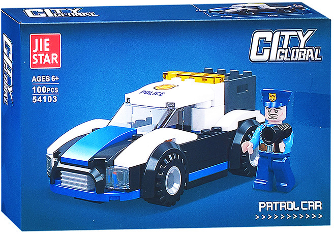 Конструктор «Полицейский транспорт»