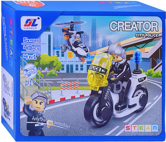 Конструктор «Полицейский транспорт»