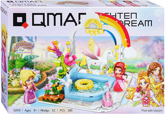 Конструктор «Принцесса в саду» | QMAN