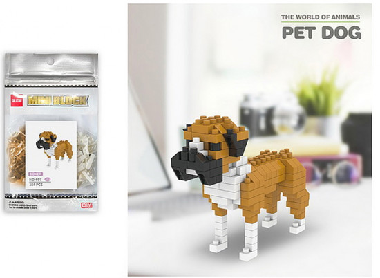 Конструктор «Собачка боксер»