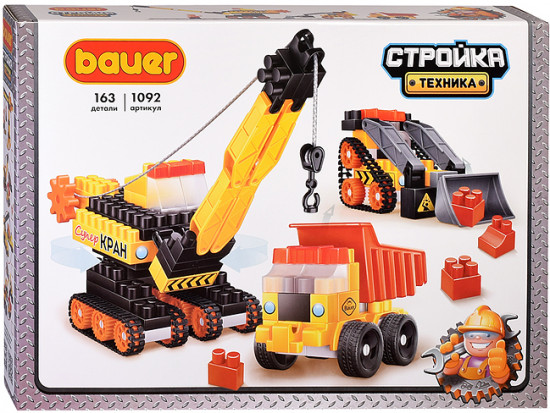 Конструктор «Стройка техника»