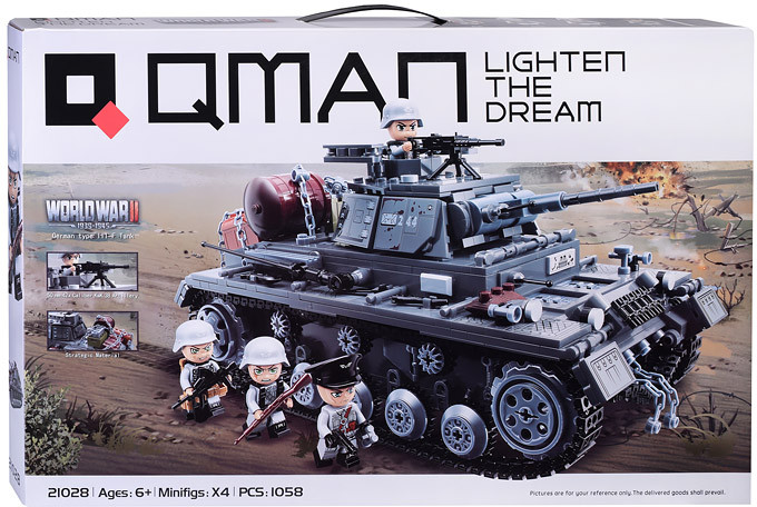 Конструктор «Танк» | QMAN