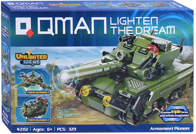 Конструктор «Танковый бой» | QMAN