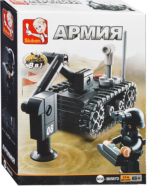 Конструктор «Транспорт для разминирования» | SLUBAN