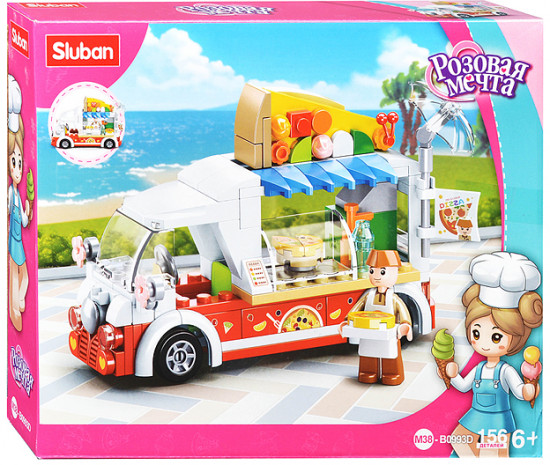 Конструктор «Фургончик с пицей»