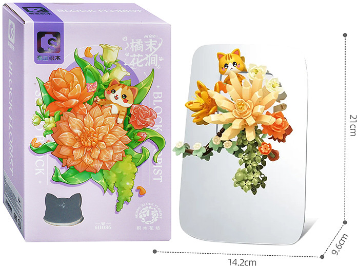 Конструктор «Цветочная фантазия» | Sembo