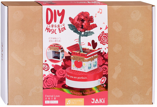 Конструктор «Шкатулка Алая роза»