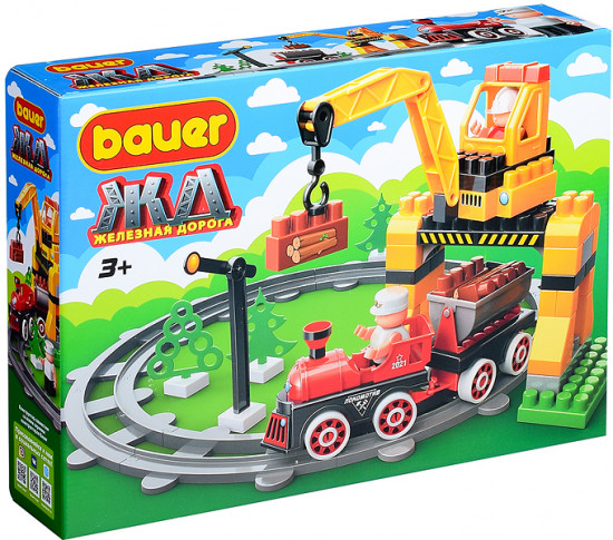 Конструктор «Перевозка леса с Блокменом»