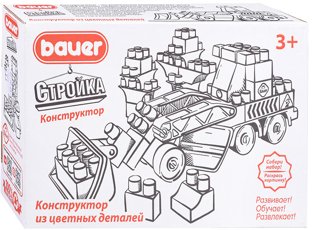 Конструктор «МЧС. Стройка. Полиция» | Bauer