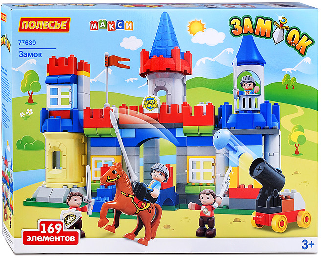 Конструктор макси «Замок» | Полесье