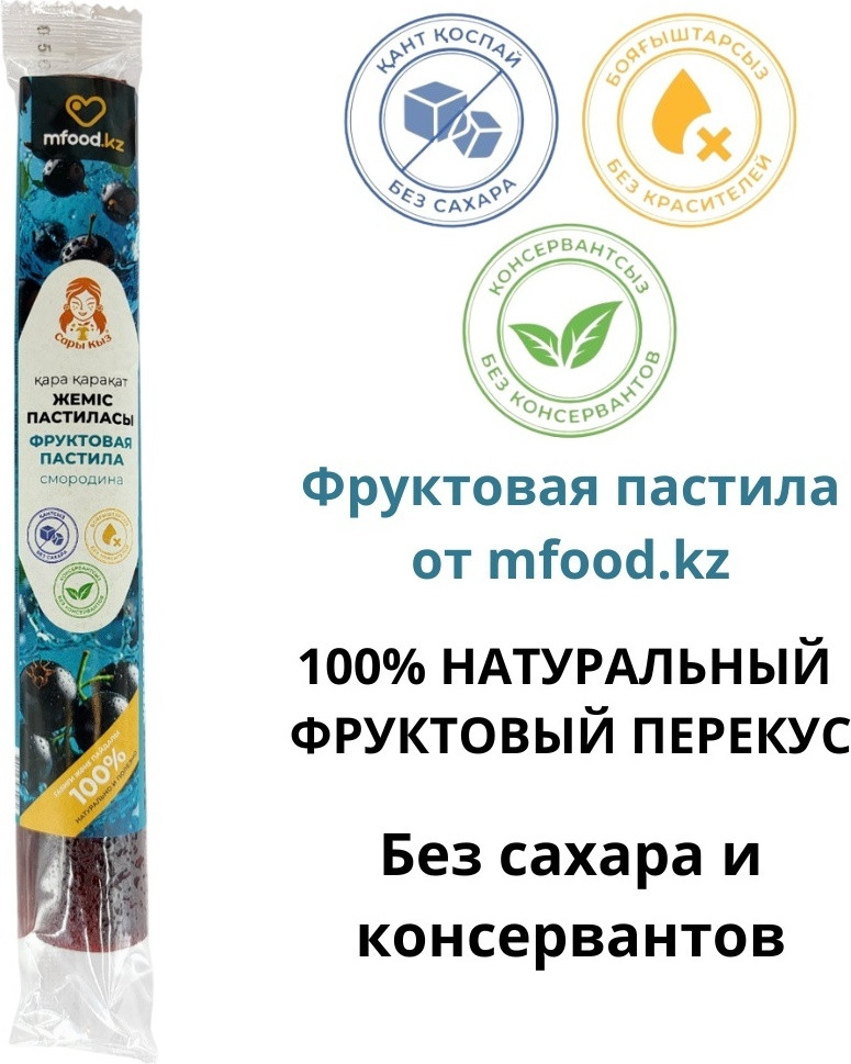 Фруктовая пастила «Смородина» | Mfood.kz