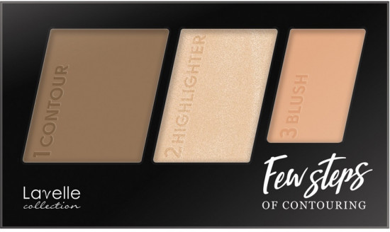 Палетка для контуринга «Few Steps», оттенок 02