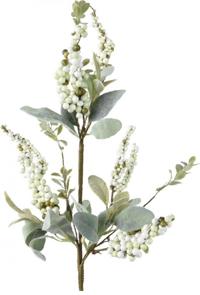 Ветка декоративная с белыми ягодами | Kaemingk B.V.