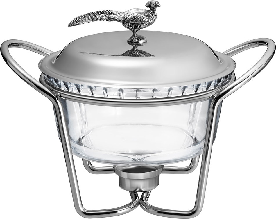 Блюдо на подставке с крышкой «Охота» | Охота | Lefard