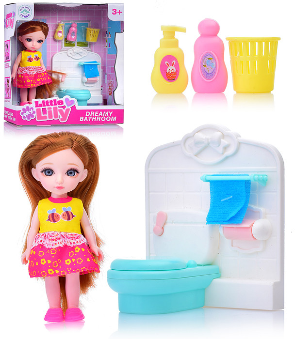 Кукла с аксессуарами «Dreamy bathroom»