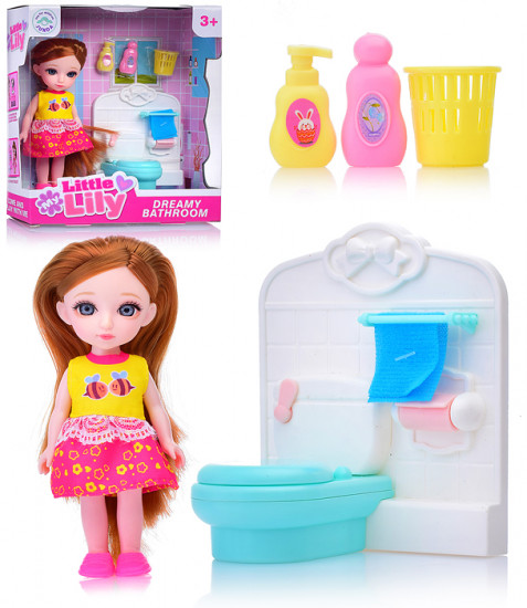 Кукла с аксессуарами «Dreamy bathroom»