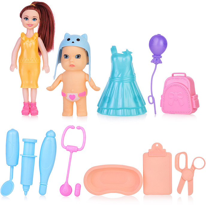 Кукла с аксессуарами «Педиатр»