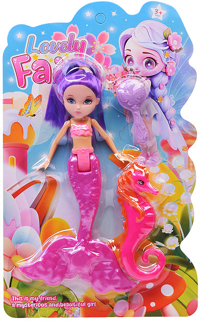 Кукла «Русалка с морским коньком»