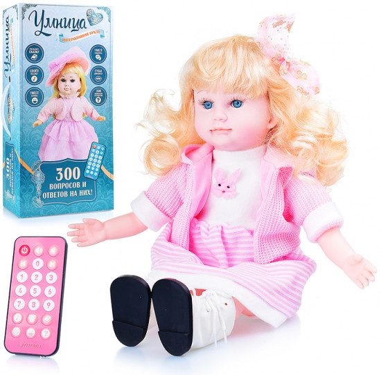 Кукла интерактивная «Умница»
