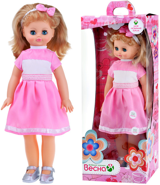 Кукла со звуком «Алиса» | Фабрика игрушек «Весна»