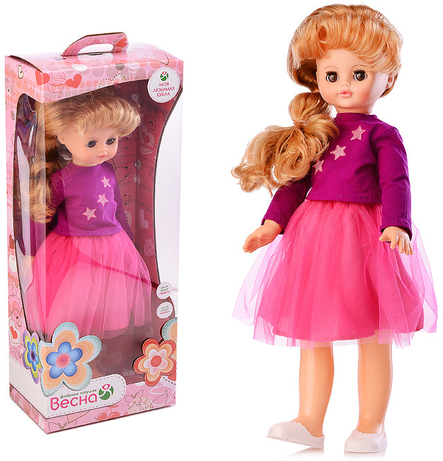 Кукла со звуком «Алиса яркий стиль 1» | Фабрика игрушек «Весна»